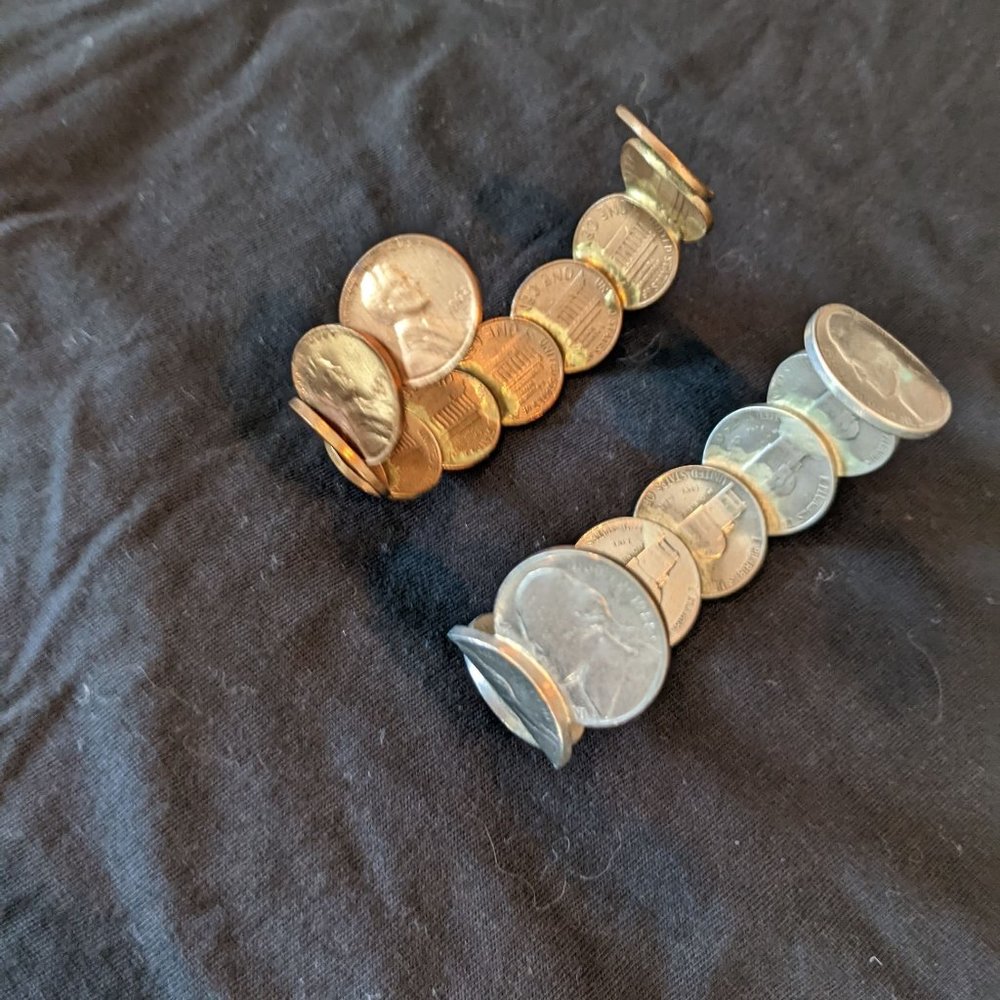 Coin Bracelets Penny & Nickel - Picture 6 of 8
